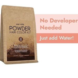 - One 'n Only Powder Hair Color Kit, Medium Brown Permanent Color professi…
